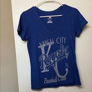 Genuine Merchandise Women's Blue Kansas City Royals Tee